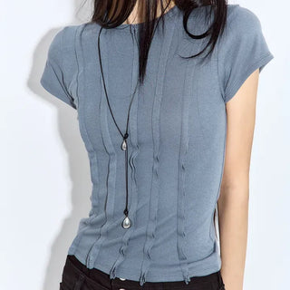 Kaz Cut-out Short Sleeve Tee