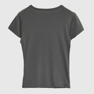 Kaz Cut-out Short Sleeve Tee