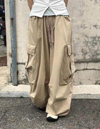 Side Cargo Balloon Pants
