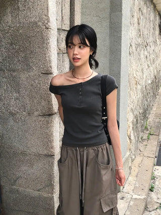 Side Cargo Balloon Pants