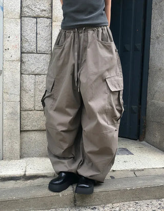 Side Cargo Balloon Pants