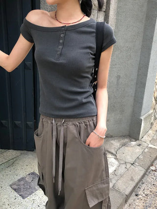 Side Cargo Balloon Pants