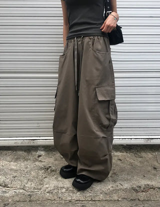 Side Cargo Balloon Pants
