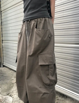 Side Cargo Balloon Pants