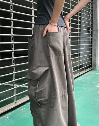 Side Cargo Balloon Pants