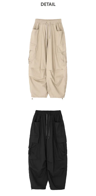 Side Cargo Balloon Pants