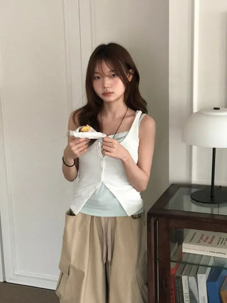 Side Cargo Balloon Pants