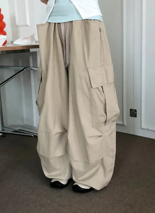Side Cargo Balloon Pants