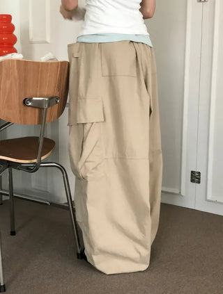 Side Cargo Balloon Pants