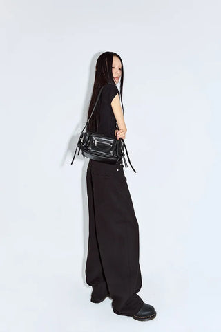 Eyelet Pocket Crossbody Bag