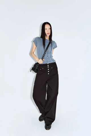 Eyelet Pocket Crossbody Bag