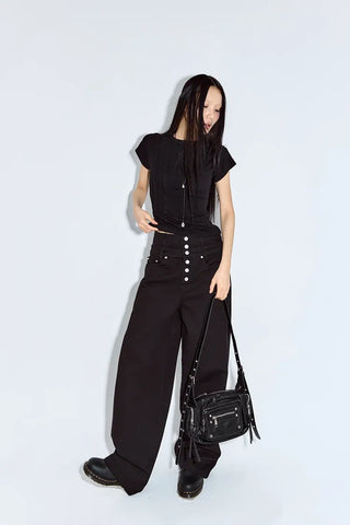 Eyelet Pocket Crossbody Bag