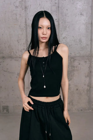 Miss Button Sleeveless
