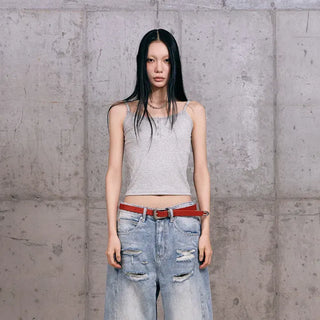 Miss Button Sleeveless