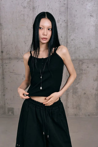 Miss Button Sleeveless