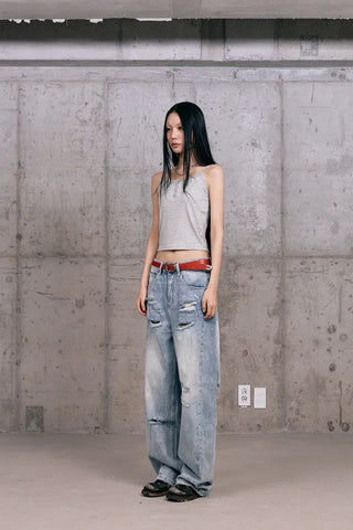 Miss Button Sleeveless