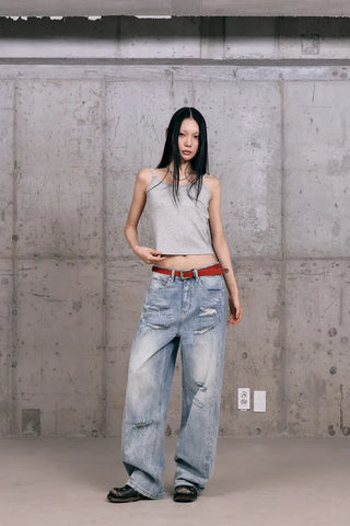 Miss Button Sleeveless