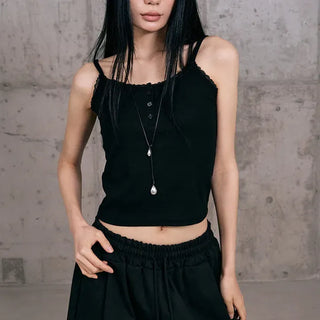 Miss Button Sleeveless