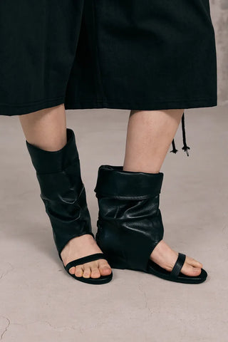 Rona Shirred Folding Boots