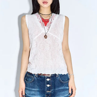 Vibr Lace Sleeveless
