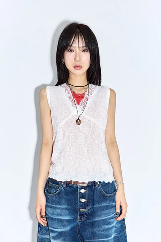 Vibr Lace Sleeveless