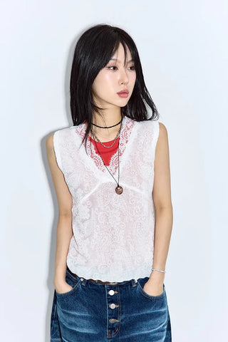Vibr Lace Sleeveless