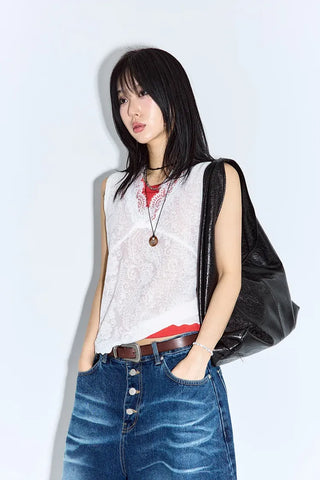 Vibr Lace Sleeveless