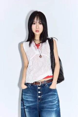 Vibr Lace Sleeveless