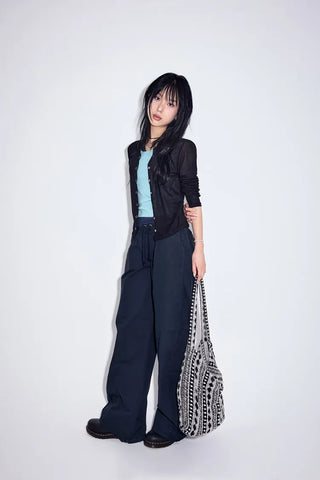Toto Loose See-through Cardigan Summer Cardigan