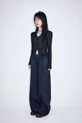 Toto Loose See-through Cardigan Summer Cardigan