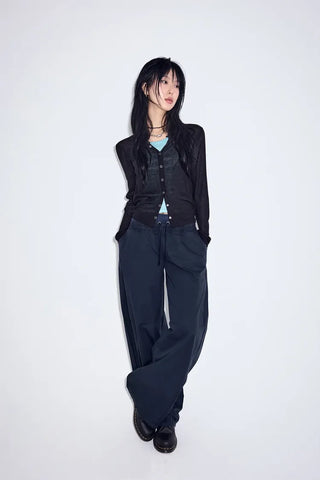 Toto Loose See-through Cardigan Summer Cardigan