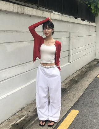 Toto Loose See-through Cardigan Summer Cardigan