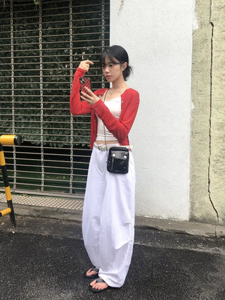Toto Loose See-through Cardigan Summer Cardigan
