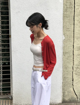 Toto Loose See-through Cardigan Summer Cardigan