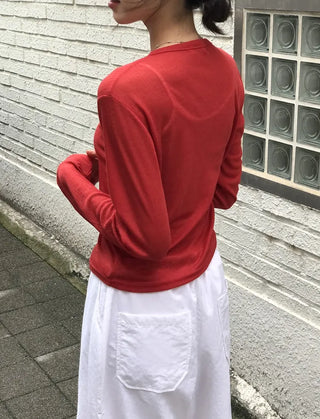 Toto Loose See-through Cardigan Summer Cardigan