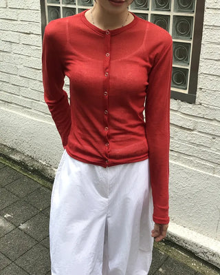Toto Loose See-through Cardigan Summer Cardigan