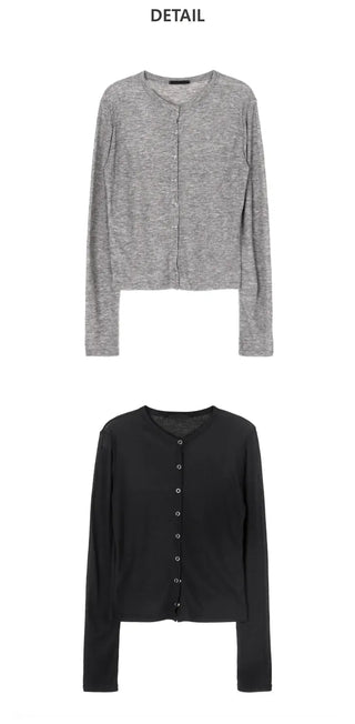 Toto Loose See-through Cardigan Summer Cardigan