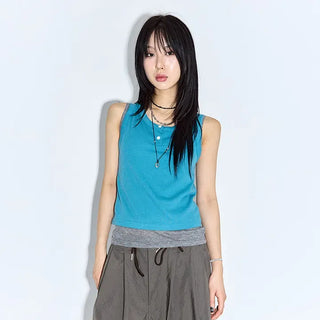 Kenji Button Sleeveless