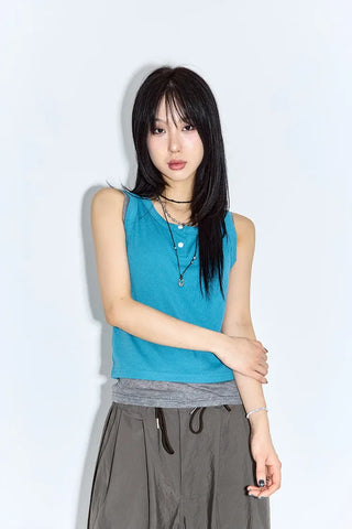 Kenji Button Sleeveless
