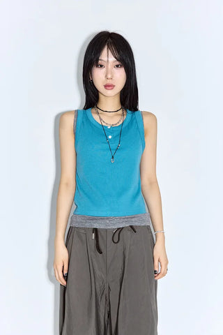 Kenji Button Sleeveless
