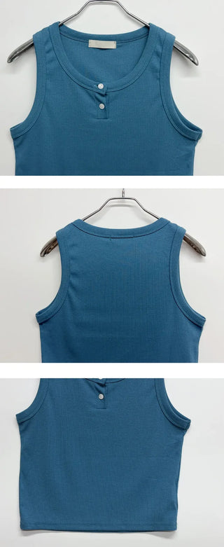 Kenji Button Sleeveless