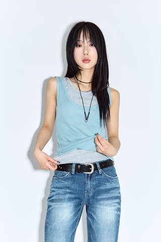 Tiff Ribbed Sleeveless