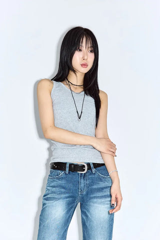 Tiff Ribbed Sleeveless