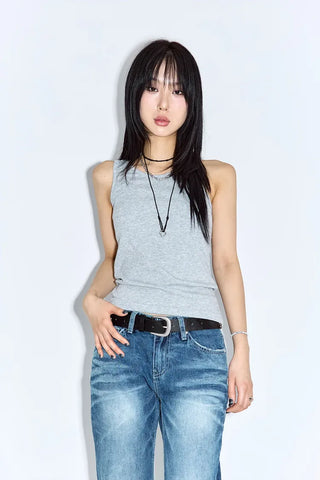 Tiff Ribbed Sleeveless