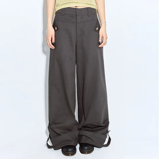 Lav Cotton Roll-up Pants