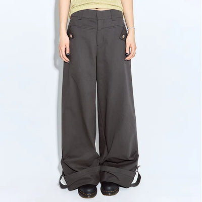 Lav Cotton Roll-up Pants