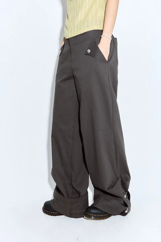 Lav Cotton Roll-up Pants