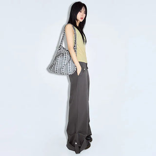 Lav Cotton Roll-up Pants