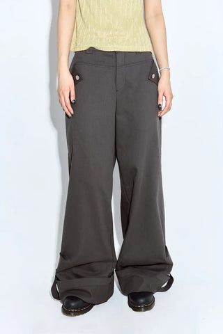 Lav Cotton Roll-up Pants