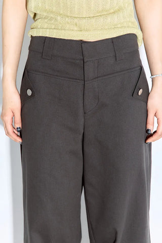 Lav Cotton Roll-up Pants